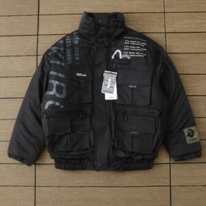 Evisu never back down puffer jacket